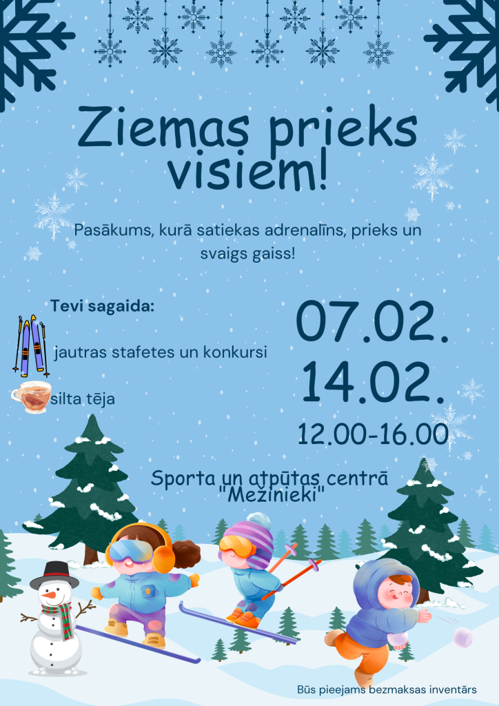 Ziemas prieks visiem!