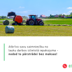 “Eco Baltia vide” visā Latvijā nodrošina lauksaimniecības iepakojuma savākšanu