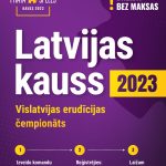 “Prāta spēļu” Vislatvijas erudīcijas čempionātu „Latvijas kauss 2023” atklās ar spēli Alūksnē