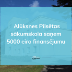 5000 eiro finansējumu saņem Alūksnes Pilsētas sākumskola
