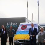 Alūksnes novada pašvaldība ziedo automašīnu Ukrainas iedzīvotāju atbalstam