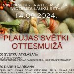 14. septembrī aicina Pļaujas svētki Ottesmuižā