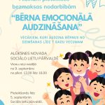 Aicina pieteikties bezmaksas nodarbībām par bērnu emocionālo audzināšanu