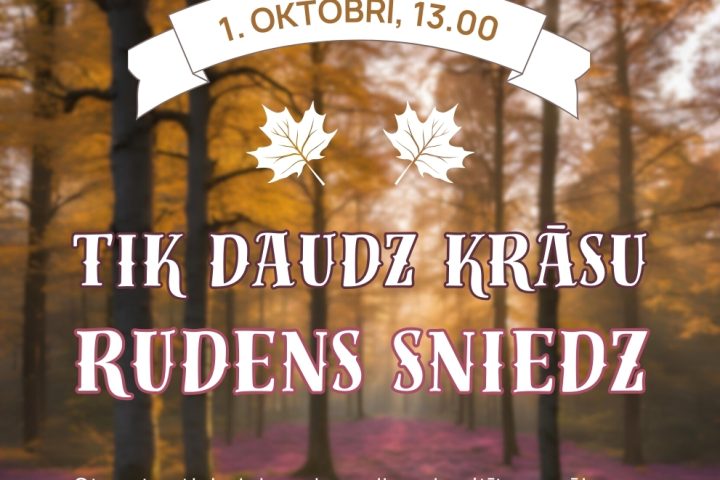 Starptautiskā senioru diena Alūksnē - “Tik daudz krāsu rudens sniedz”