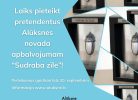 Laiks pieteikt pretendentus Alūksnes novada augstākajam apbalvojumam “Sudraba zīle”