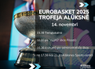 Alūksnē varēs apskatīt “EUROBASKET 2025” kausu