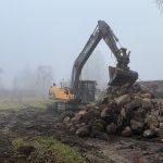 Uzsākta ēkas nojaukšana Māriņkalnā