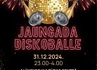 Jaungada nakts diskoballe Alūksnes Kultūras centrā ar DJ Japāni