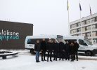 Divi elektroautobusi skolēnu pārvadājumiem