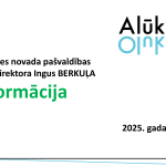Izpilddirektora informācija