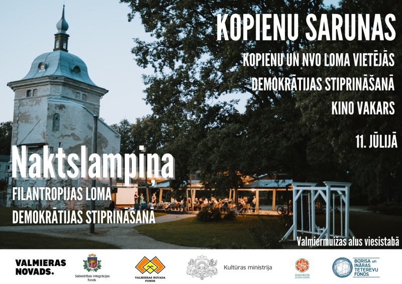 Valmieras novada fonds aicina uz Kopienu Sarunu Dienu Vidzemē