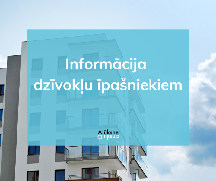 Informācija dzīvokļu īpašniekiem