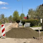 Alūksnē turpinās uzņēmējdarbībai nozīmīgas ielas atjaunošana