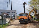 SIA “Alūksnes enerģija” uzsāk būvdarbus pie elektrostatiskā filtra un jauna skursteņa izbūves