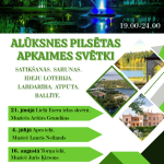 Atzīmējot Alūksnes 105. jubileju, pirmo reizi svinēsim Alūksnes pilsētas Apkaimes svētkus