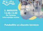 Putuballīte un disenīte bērniem.