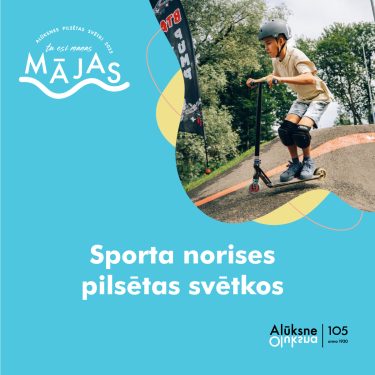 Sporta norises pilsētas svētkos