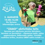 ALŪKSNES PILSĒTAS SVĒTKI 2025: ZAAO aktivitāšu telts