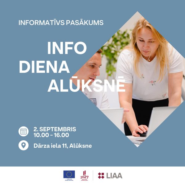 Aicinām Alūksnes novada uzņēmējus uz informatīvo dienu!