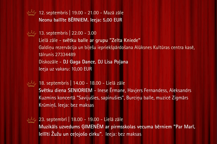 Alūksnes Kultūras centrs svin 10!