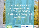 Joprojām ir iespējams iziet pastaigu maršrutus