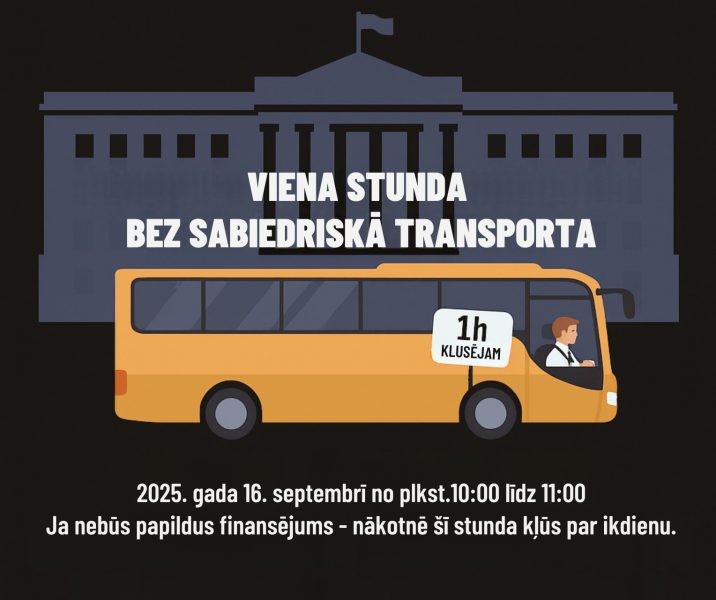 Pasažieru pārvadātāju protesta akcijas laikā 16. septembrī stundu nekursēs reģionālo maršrutu autobusi