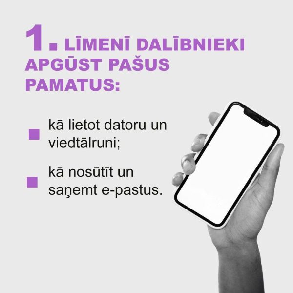 Piesakies bezmaksas digitālo prasmju mācībām