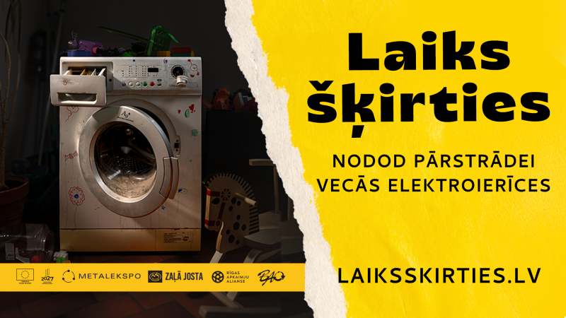 Aicina iedzīvotājus atbildīgi šķirties no nolietotajām elektroierīcēm