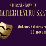 amatierteātru skates afiša