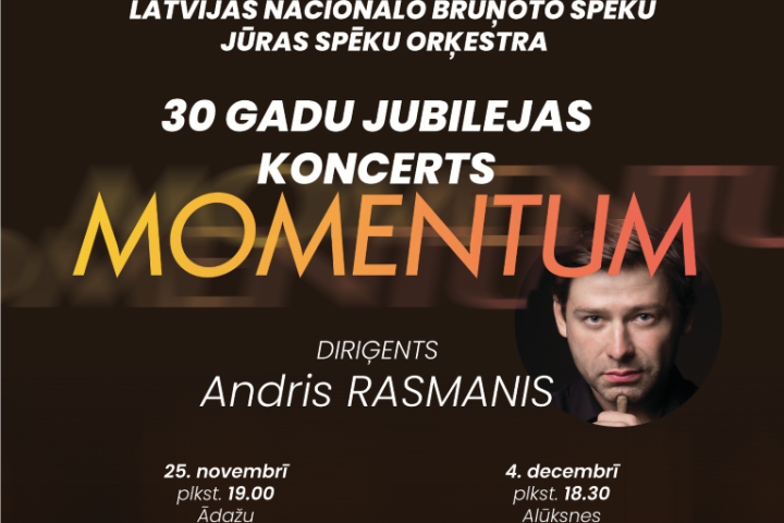 Alūksnē notiks Jūras spēku orķestra koncerts