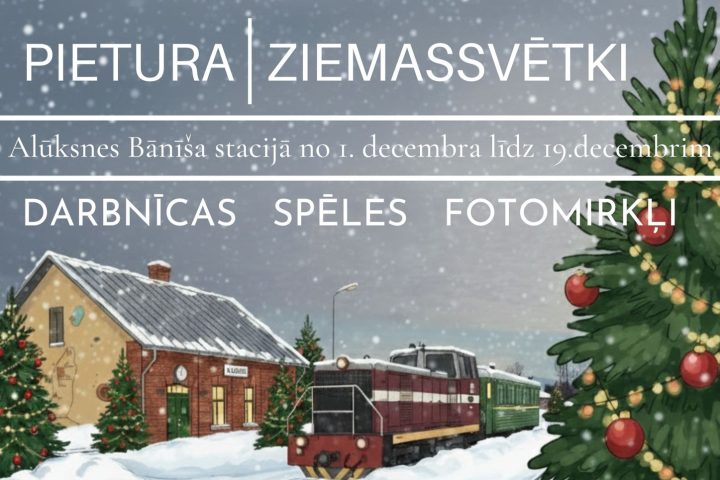 Ziemassvētku pasākums Bānīša stacijā