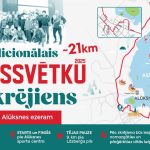 Tradicionālais Ziemassvētku Paskrējiens apkārt Alūksnes ezeram