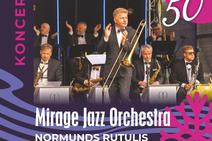 Afiša koncertam “Lauris Amantovs 50”