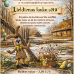 Aicinām pirmsskolas vecuma bērnus un skolēnus piedalīties muzejpedagoģiskajā programmā “Lieldienas lauku sētā”!