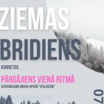 Plakāts ar tekstu "ZIEMAS BRĪDIENS KORNETOS PĀRGĀJIENS VIENĀ RITMĀ AIZSARGIJAMO AINAVU APVIDŪ "VECLAICENE"". Attēlā redzami cilvēki, kas pārgājienā iet pa sniegotu lauku, fonā balti, sniegiem klāti koki. Uz plakāta norādīts: "07.03.2026. 12.00-16.00", "www.visitauksne.lv", "29130280 , 25442335", "Atpūtas vieta "KATIŅKALNS"". Teksts "DALĪBAS MAKSA - 5,00 EUR" un "~8 km ziemas piedzīvojuma baltumā un Latvijas kalnu šarma Ienāc dabā un piedzīvo!". Apakšā piebilde: "Publicitātes nolūkos pasākuma laikā tiks fotografēts un filmēts".
