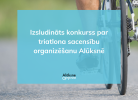 Izsludināts konkurss par triatlona sacensību organizēšanu Alūksnē