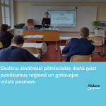 Skolēnu zinātniski pētnieciskie darbi gūst panākumus reģionā un gatavojas valsts posmam