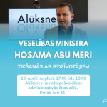 Veselības ministra tikšanās ar iedzīvotājiem