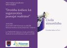Plakāts par informatīvo pasākumu iedzīvotājiem "Drošība šodien: kā sagatavoties jaunajai realitātei", kas notiks 10.06.2026. no pl.11:00-14:00 Alūksnes Kultūras centrā, Brūža ielā 7, Alūksnē, un TIEŠSAISTĒ Alūksnes novada pašvaldības Facebook kontā @Alūksnesnovads no pl.11:00.