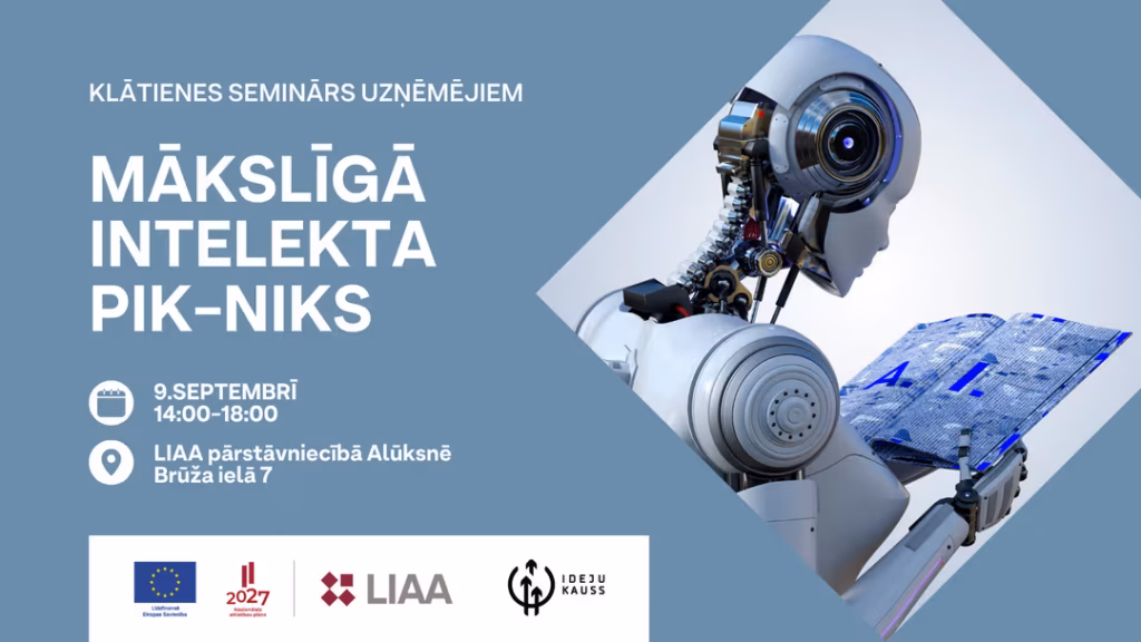Mākslīgā intelekta PIK-NIKS uzņēmējiem Alūksnē