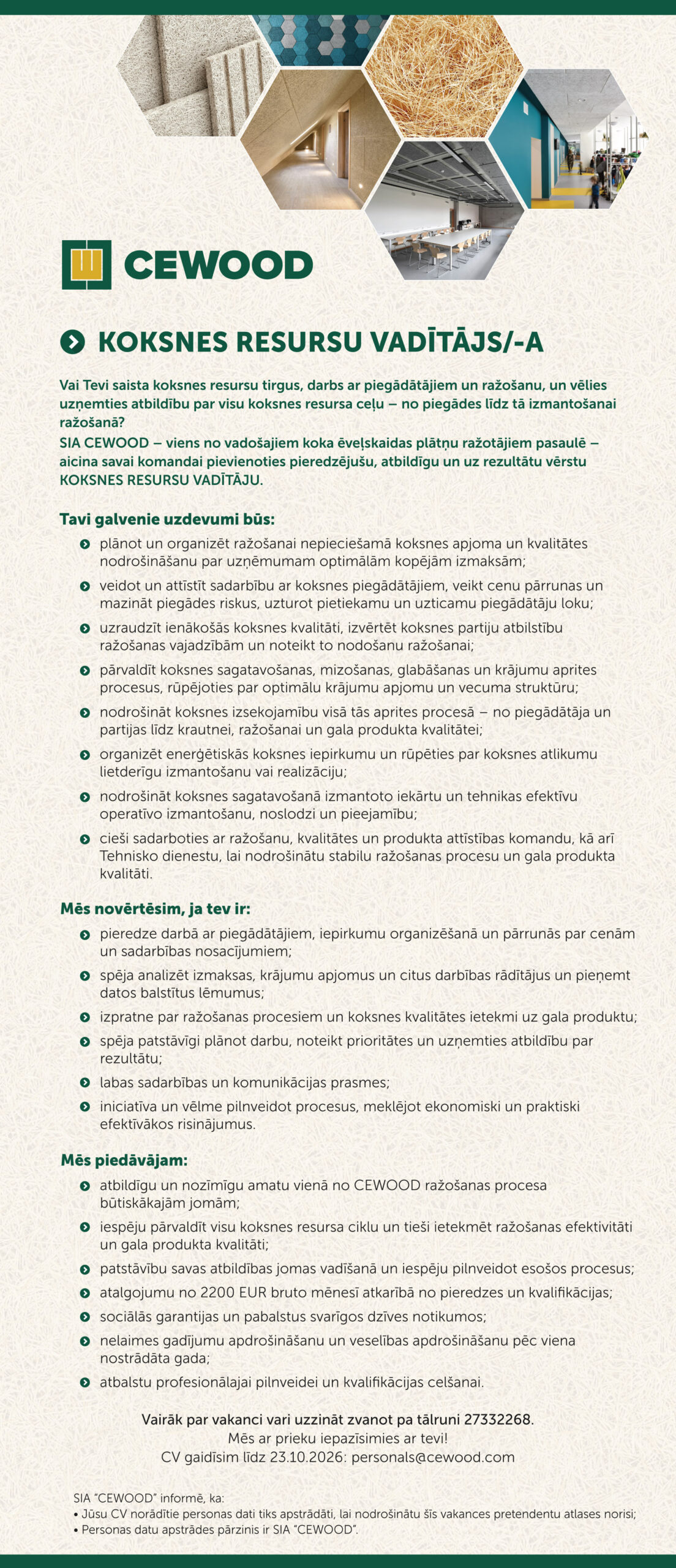 KOKSNES RESURSU VADĪTĀJS